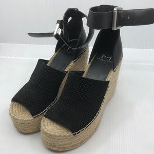 Marc Fisher black espadrilles size 5US